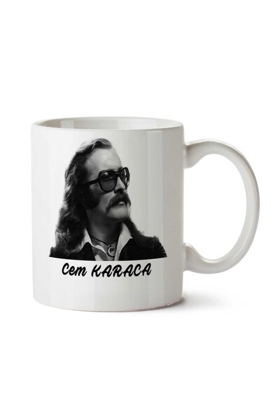 ART HEDİYE كوب مطبوع على الجانبين من Cem Karaca