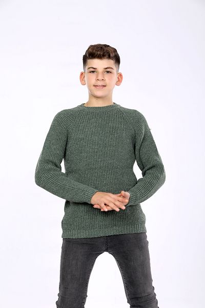 Cloudy Kids Стандартен трикотажен пуловер за момче