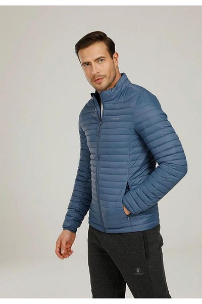 lumberjack Ανδρικό παλτό Perry Coat Airman Blue Thin