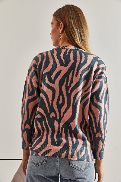 Bianco Lucci Жіночий сірий светр для жіночих посилок