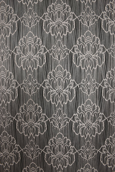 AKÇA TEKSTİL SPIDER MODEL CREAM COLOR ROPE CURTAIN READY BUTTONS STITCHED ROPE CURTAIN 300*280 cm