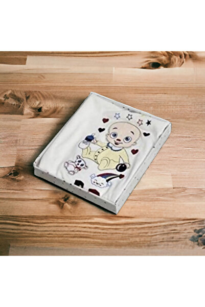 Burhan Yayınları Ninni Söyleyen Bebek Battaniyesi % 100 Pamuk