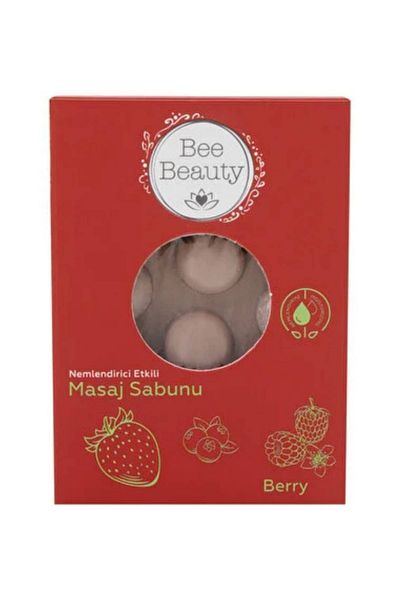Bee Beauty Berry Massage Soap with Moisturizing Effect 110 gr