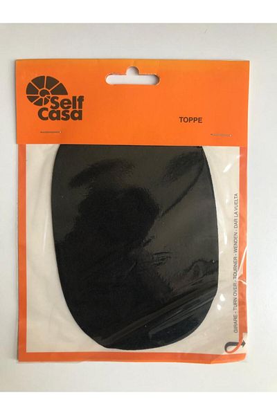 Self Casa Σουέντ επισκευαστικό έμπλαστρο 15cm X 9,5cm για το γόνατο (2 τεμάχια)