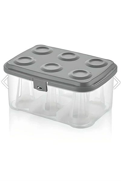 Buffer ® 6-Piece Tea Cup Carrying and Storage Box Picnic Type Cup Anti-Breakage