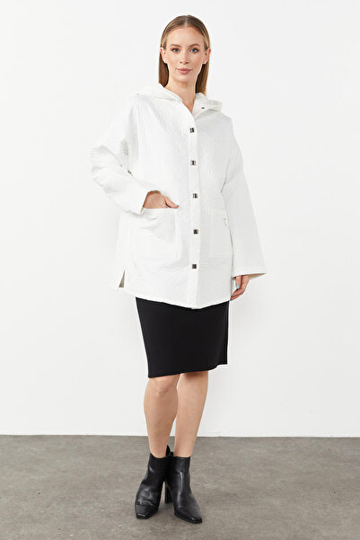 Butik Triko Quilted Hooded Jacket