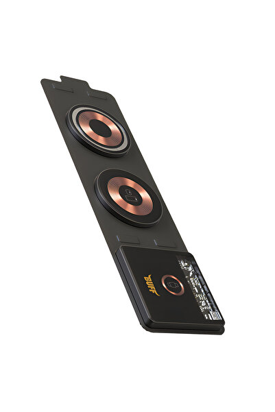 Buff Labs BL36 15W 3in1 Uyumlu - Katlanabilir Kablosuz Şarj İstasyonu
