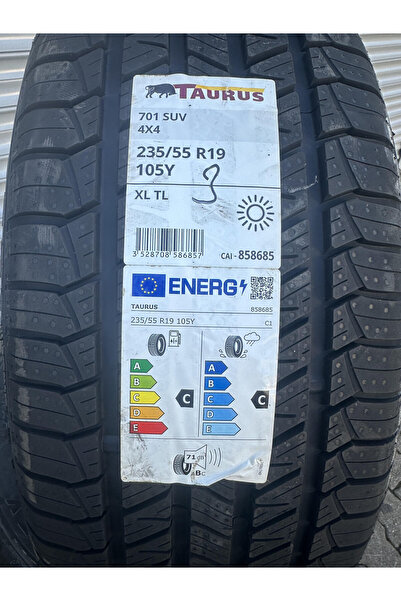 Taurus 235/55R19 105Y XL TL SUV 701 4*4 TAURUS DOT 2023 MİCHELİN ÜRÜNÜ