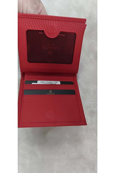 Grande - 2765 - Gerçek Deri Kadın Cüzdan