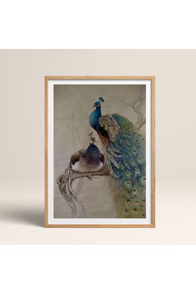 HOMEPACK Картина с една рамка, серия „Паун“, плакат, TK/236