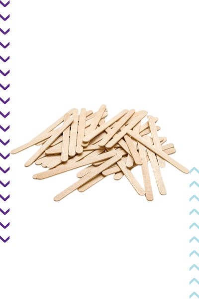 bimbambom Disposable, Wooden Spoon Mixer 500 Pieces, Wooden Teaspoon