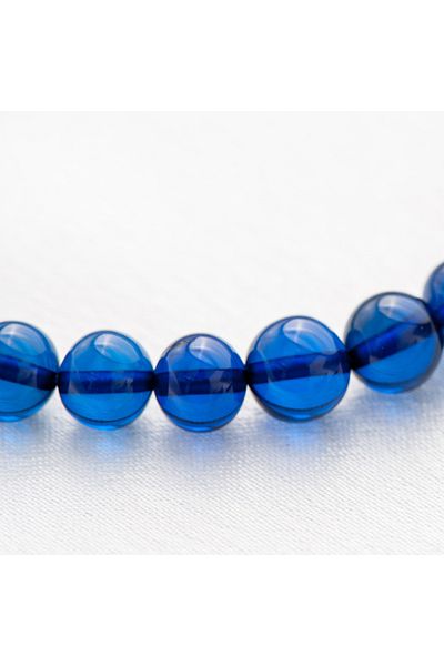 Amber by Mazukna Flexible and Free Cut Blue Bracelet - Drop Amber, Youth and Adult, Certified