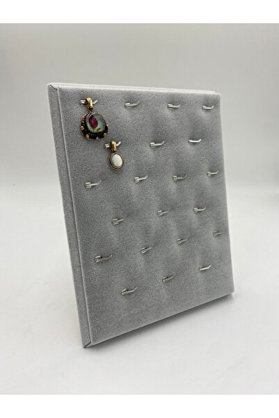 Genel Markalar Ayaklı Kolye Ucu Standı Gri