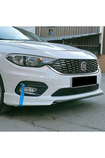 HYM TUNİNG Fiat Egea Ön Ek, Tampon Karlığı Etek, Ön Bodykit Boyasız Abs Plastik