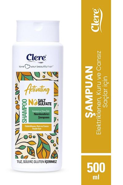 Clere Fragrance and Shea Extract - Anti-Electrification Moisturizing Shampoo