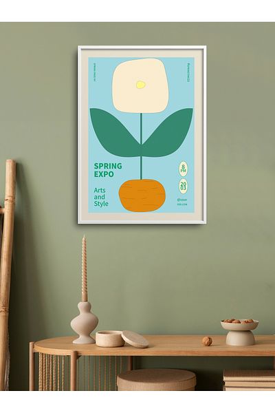 HOMEPACK Pictură cu un singur cadru Pictură poster de artă modernă Tk/249
