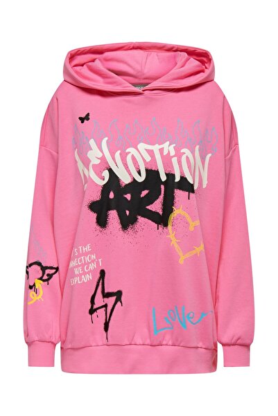 ONLY ONLELODIE L/S GRAFITTI HOOD