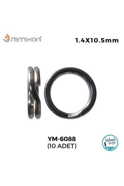 Remixon YM-6088 Split Ring Halka 1.4X10.5mm (10Ad)