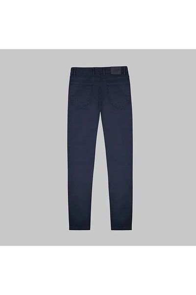 Sarar INTERVIEW ROYS COTON NAVY BLUE PANT-Navy Blue - 33/32