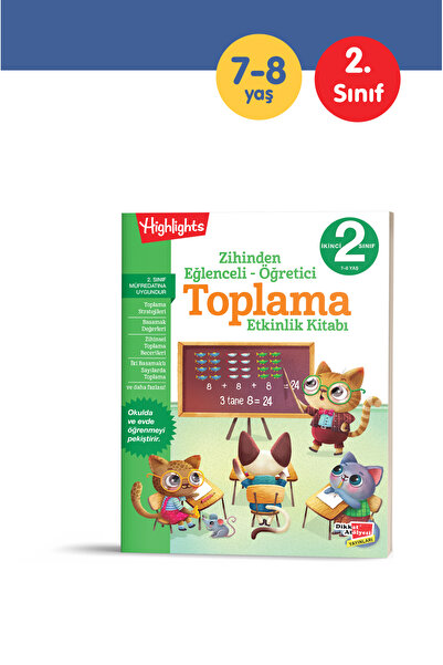 Dikkat Atölyesi Yayınları 2.sınıf Zihinden Eğlenceli - Öğretici Toplama - Kolektif -