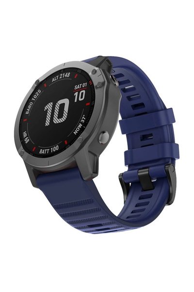 Microsonic Garmin Fenix 7X Sapphire Solar Kordon Quick Fit Lacivert (Fenix 7X...