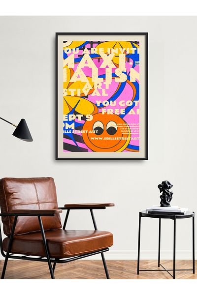 HOMEPACK Pictură cu un singur cadru Pictură poster de artă modernă TK/257