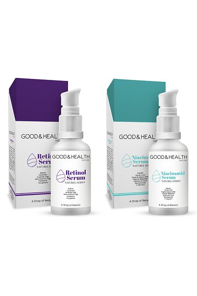 Good & Health Good&Health Niacinamide and Retinol Serum Set