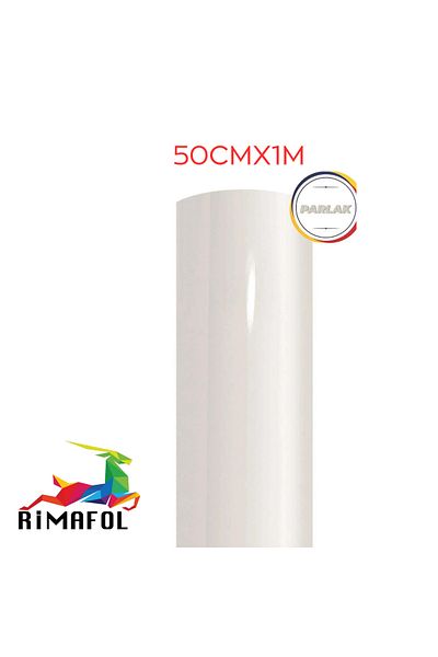 RİMAFOL Rimafol Glossy White Cabinet Covering Foil 50cmx1 m