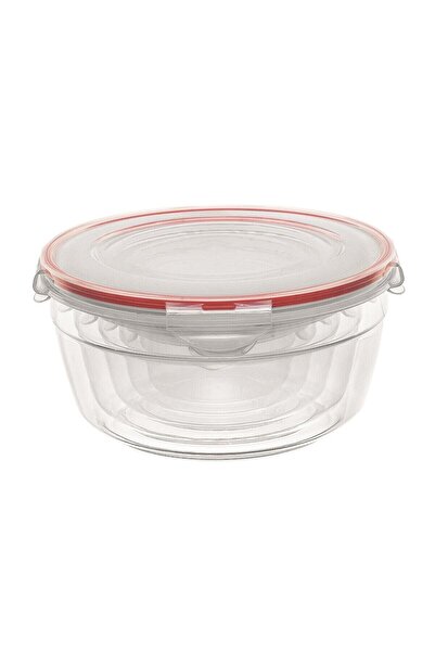 Emofom (Set of 5) Fresh Box 200 - 500 - 800 - 1500 - 2300 Ml Airtight & Liquid-Proof Storage Container