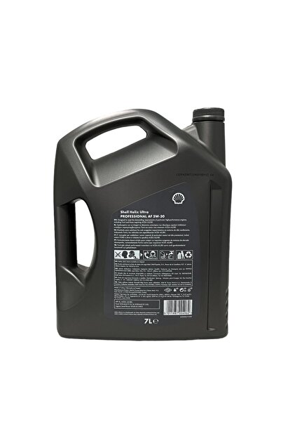 SHELL Helix Ultra 5W-30 Af Tam Sentetik Motor Yağı 7 Litre