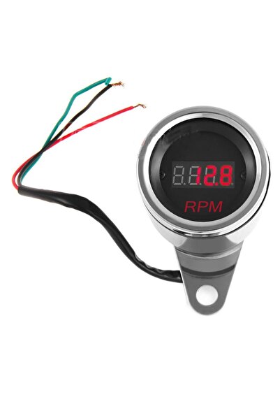 YSGMOTOPARTS Universal Motosiklet Kilometre Dijital Devir Saati 081