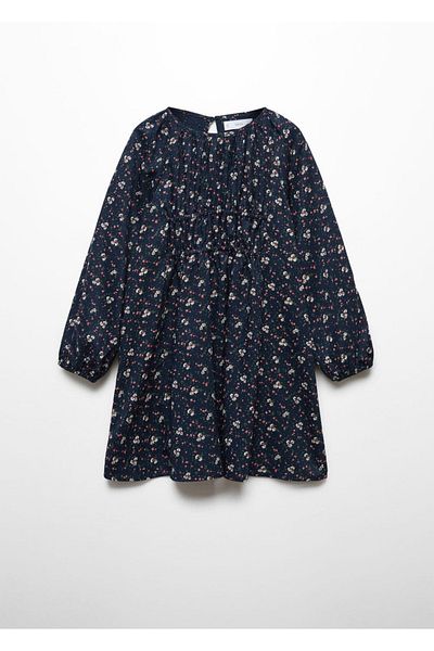 MANGO Kids Stilvolles Kleid mit Blumenmuster