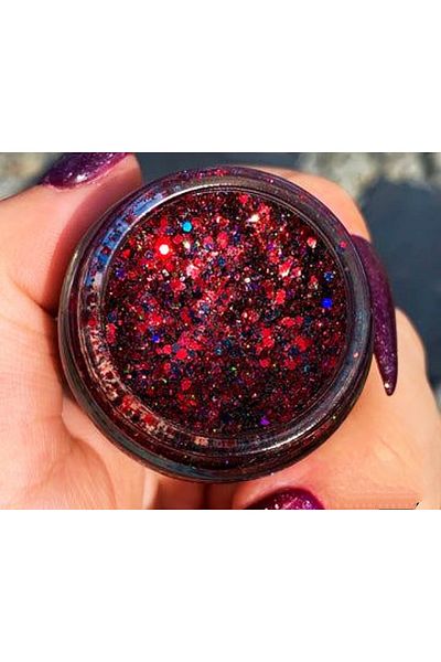 hbtasarim Red Gliter Gel Eyeshadow