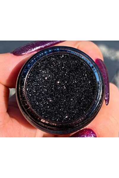 hbtasarim Gliter jel far siyah sim yüz ve vücut simi