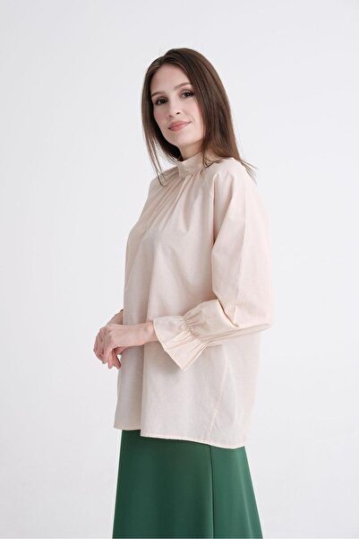 CNG MODA Риза с набрани ръкави