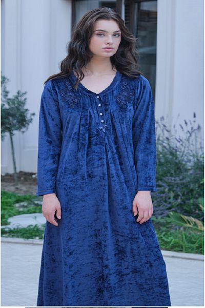 Bone Club 5512 BATTAL VELVET NIGHTWEAR