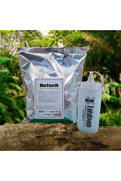 DETECH Doğal Diatom Tahtakurusu, Bit ve Parazit Tozu 1 Kg Püskürtücü / Zehirsizdir