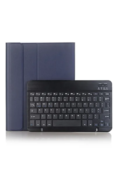 ÜNİCELL Samsung Galaxy TabA8 10.5 SmX200X205-X207 Compatible Bluetooth Enabled Turkish Q Keyboard Tablet Case