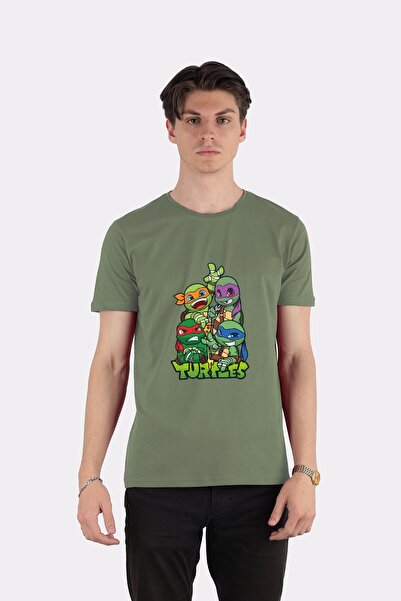DOT تي شيرت للجنسين كارتون سلاحف النينجا