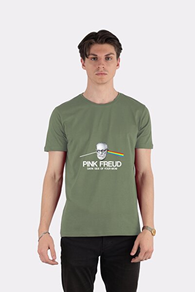 DOT تيشيرت للجنسين بينك فرويد - الجانب المظلم من أمي كلاسيك