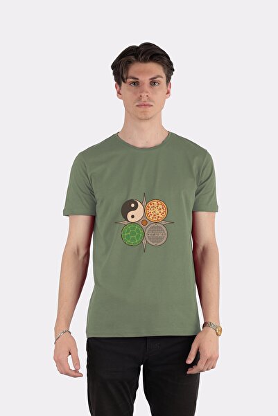 DOT تي شيرت للجنسين سلاحف النينجا