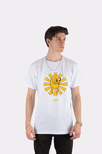 DOT تي شيرت للجنسين وقت المغامرة جيك