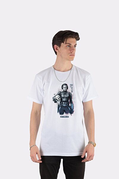 DOT تي شيرت للجنسين حرب النجوم Mandalorian Bo-Katan of Clan Kyrze