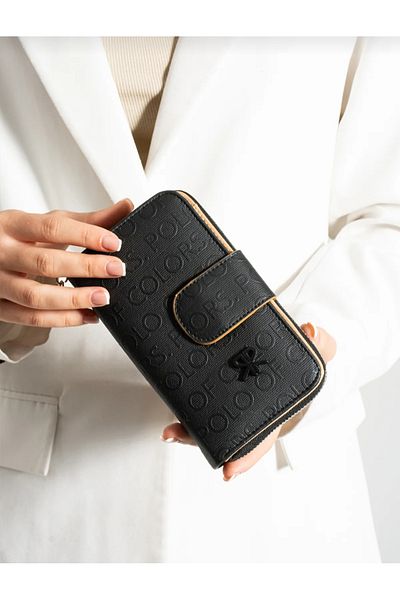 Polo Of Colors Women's Wallet with Coin and Card Compartments