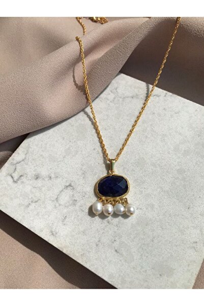 MiracleLivesGiftShop Safir Taşlı Kolye