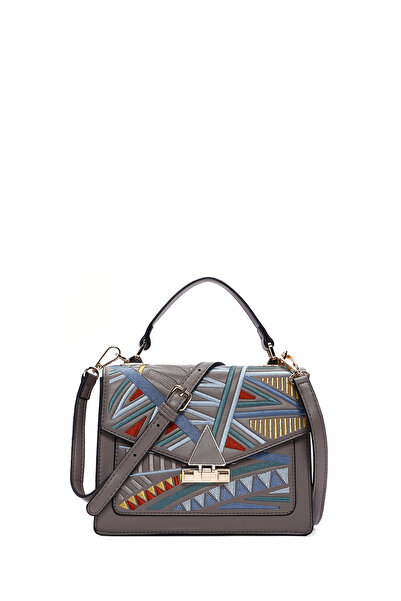 Derimod Geantă de mână cu curea lungă antracit pentru femei 24wbd 261126