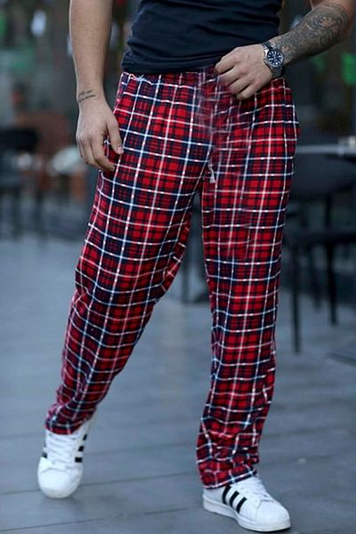 Ladytime Unisex Micro Suede Pajama Bottom Single Bottom S2