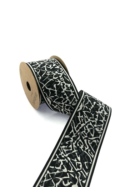 FANTASTIC BORDERS ШИРОКА ШТОРКА З МАРМУРОВИМ ВІЗЕРУНКОМ / АКСЕСУАР (ШИРИНА 7 ...