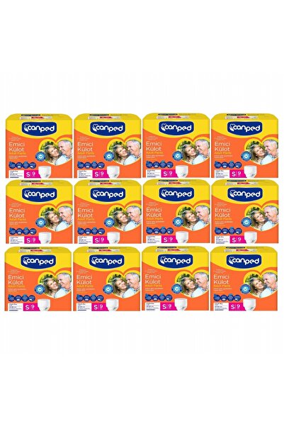Canped Emici Külot Küçük (S) 108 Adet Hasta Bezi 50-90 cm