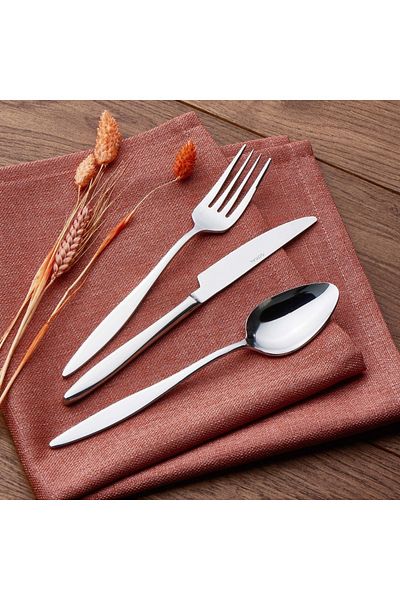 Güral Porselen GÜRAL PORCELAIN 73 PIECES FORK KNIFE SPOON SET - OBİ